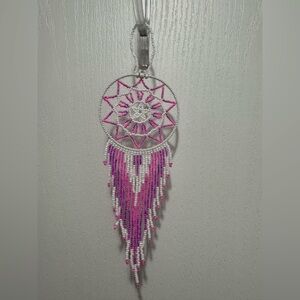 Huichol Beaded Dreamcatcher